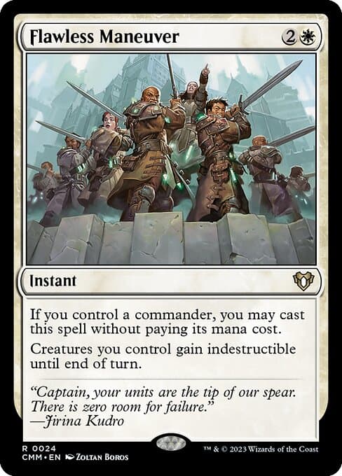 Flawless Maneuver 2020 Magic: The Gathering Commander 2020