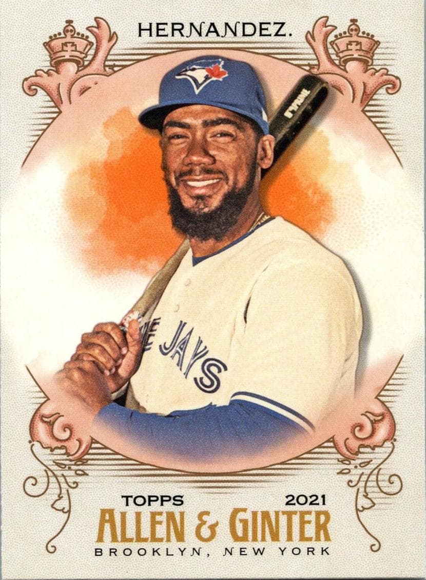 Teoscar Hernandez 2021 topps Topps Allen & Ginter