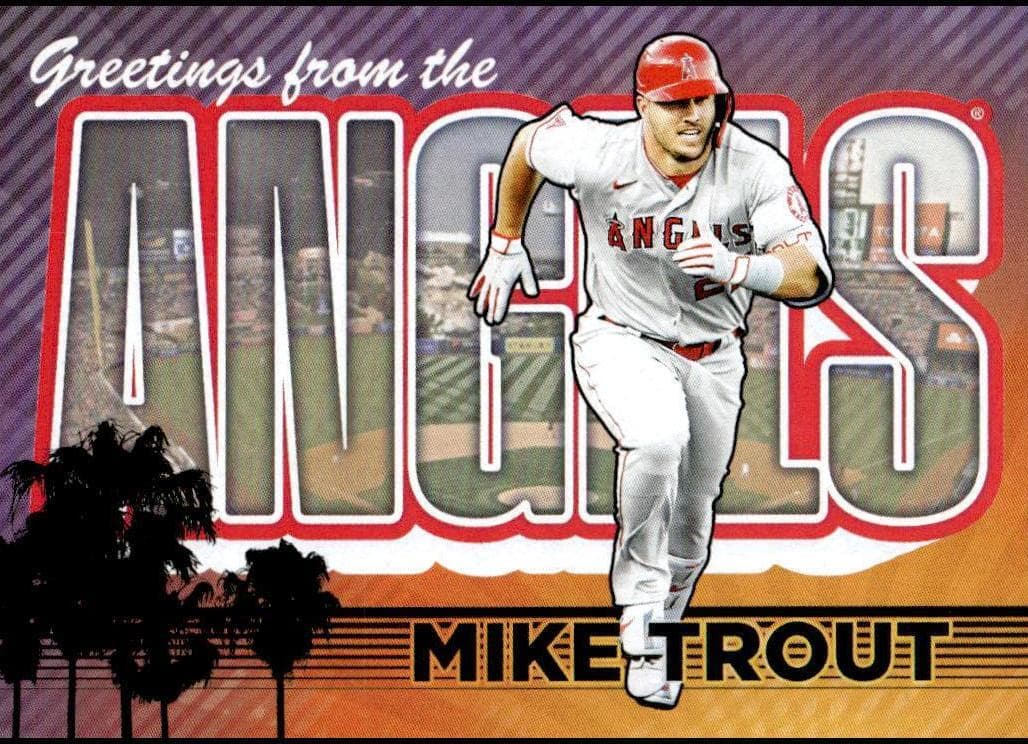 Mike Trout 2022 topps Topps Archives