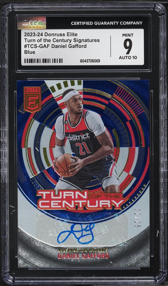 Daniel Gafford 2023 panini Donruss Elite