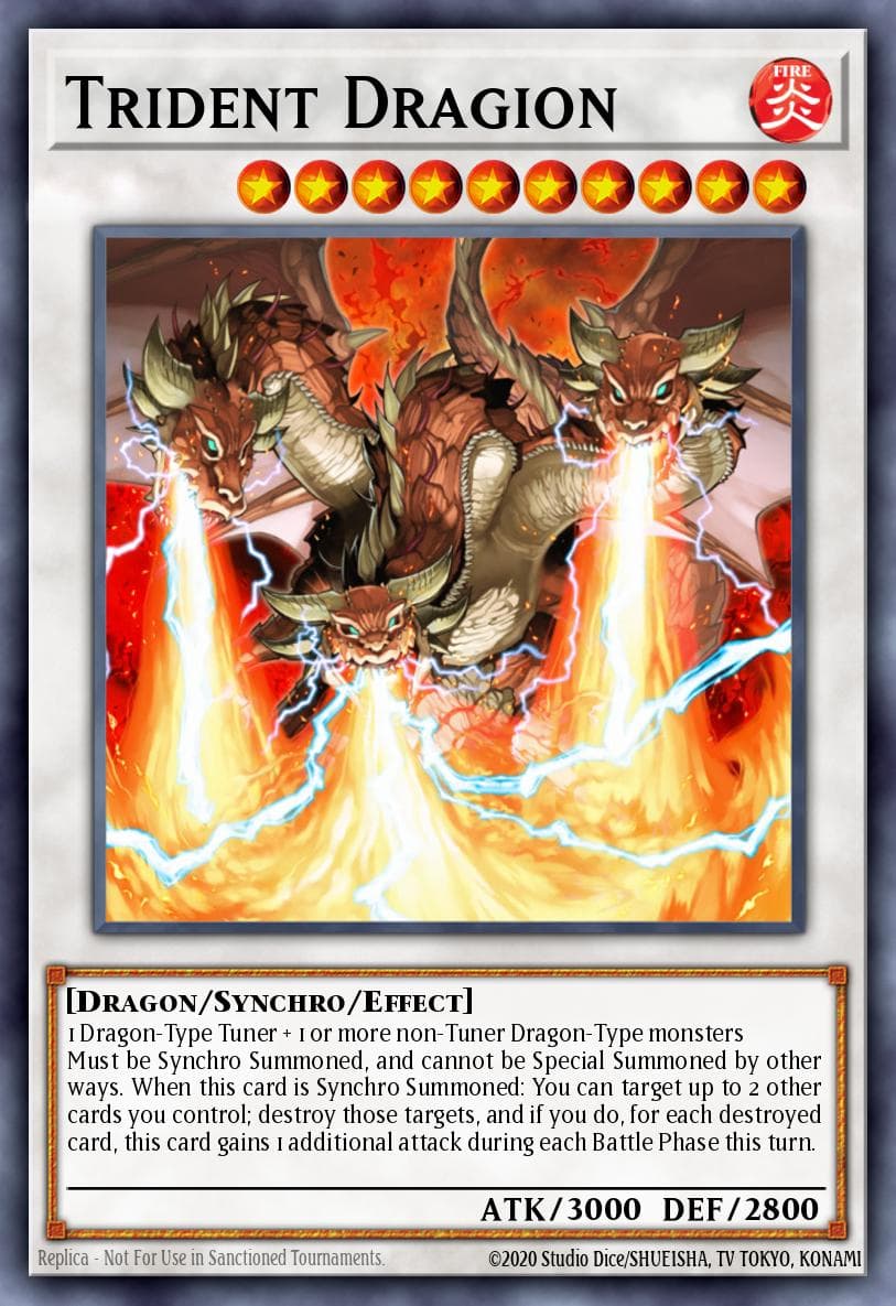 Trident Dragion 2014 Yu-Gi-Oh! Legendary Collection 5D's Mega Pack