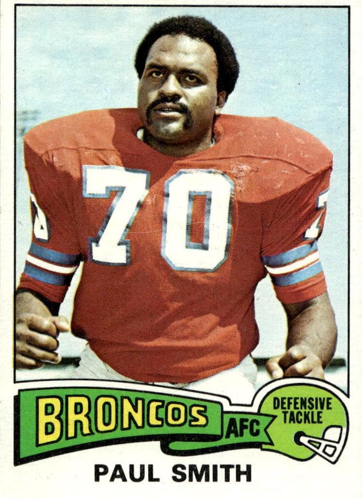 Paul Smith 1975 topps Topps