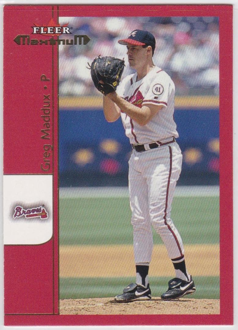 Greg Maddux 2002 fleer