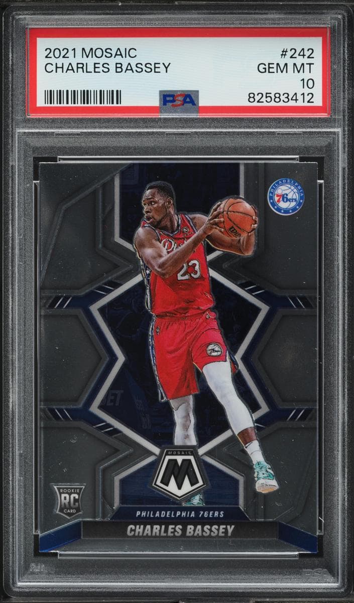 Charles Bassey 2021 panini Panini Mosaic
