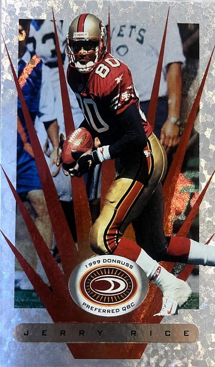 Jerry Rice 1999 panini Preferred Qbc