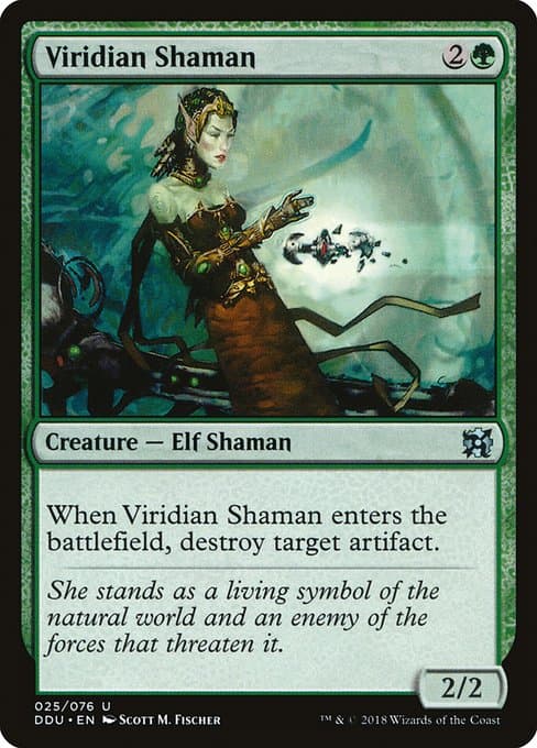 Viridian Shaman 2003 Magic: The Gathering Mirrodin
