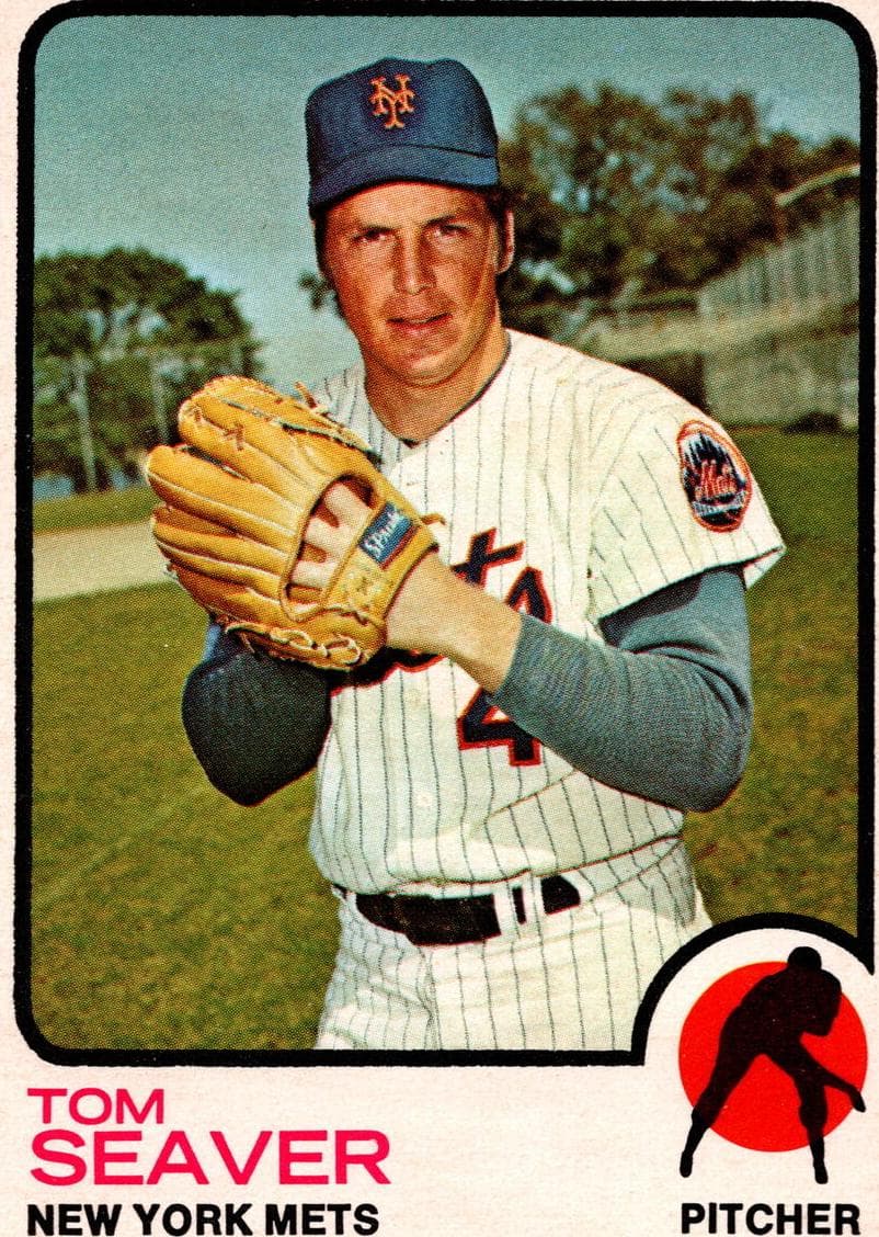 Tom Seaver 1973 topps O-Pee-Chee