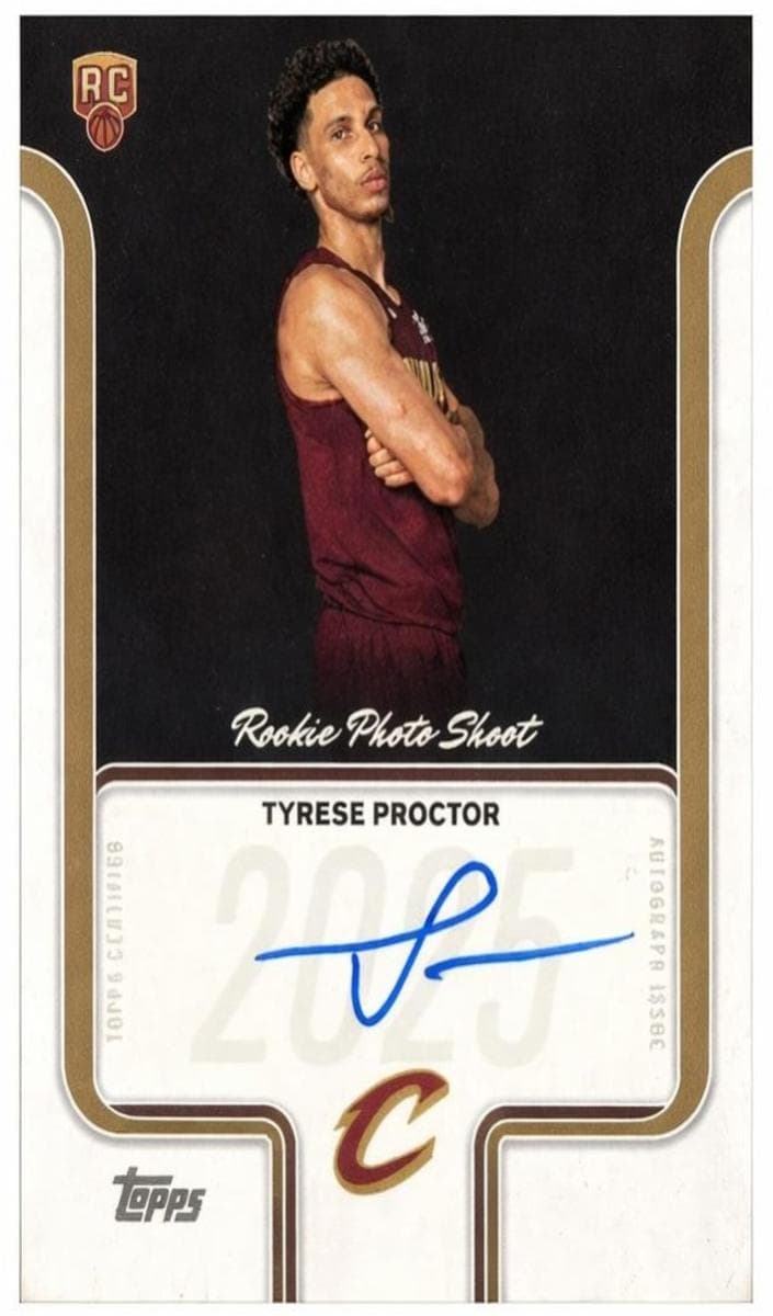 Tyrese Proctor 2025 topps Topps