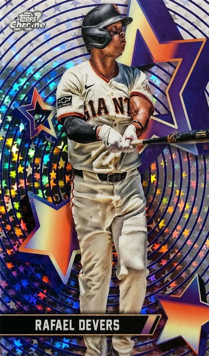 Rafael Devers 2025 topps Topps Cosmic Chrome