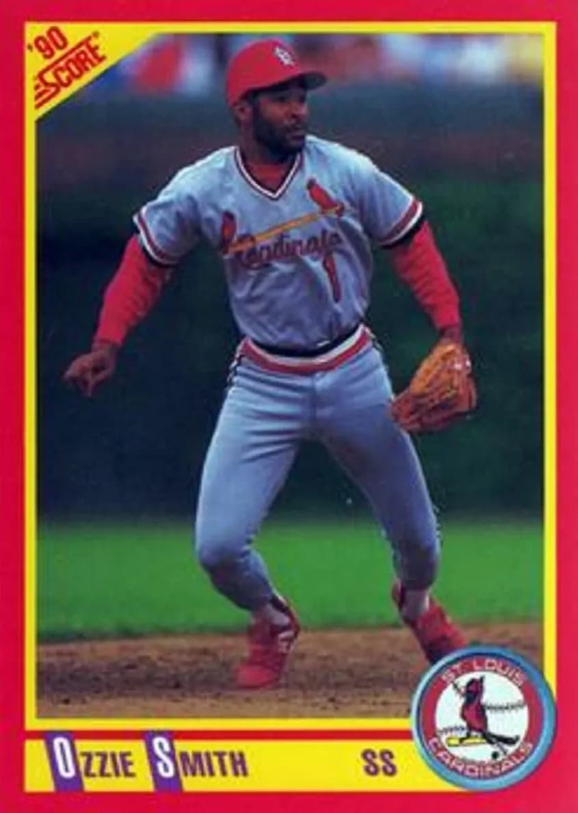 Ozzie Smith 1990 panini Score