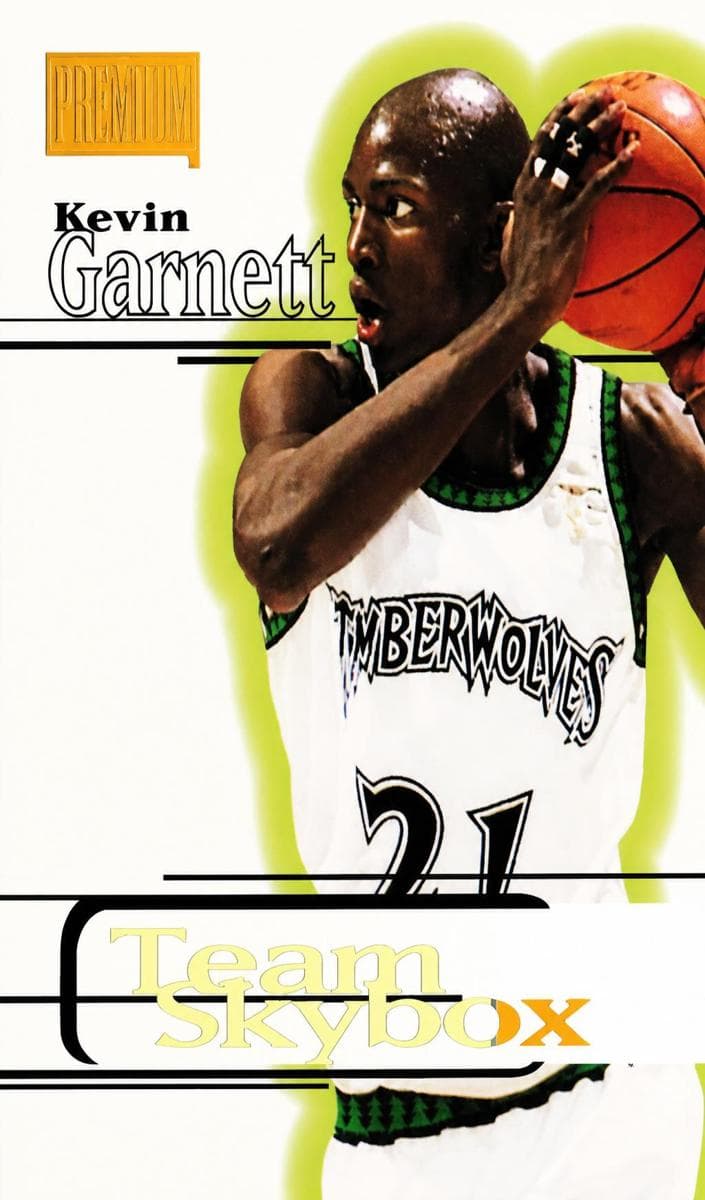 Kevin Garnett 1997 fleer
