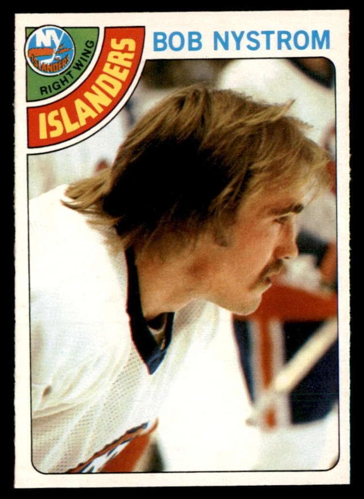 Bob Nystrom 1978 topps O-Pee-Chee