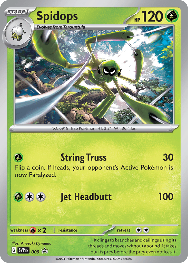 Spidops 2023 Pokemon Korean Clay Burst