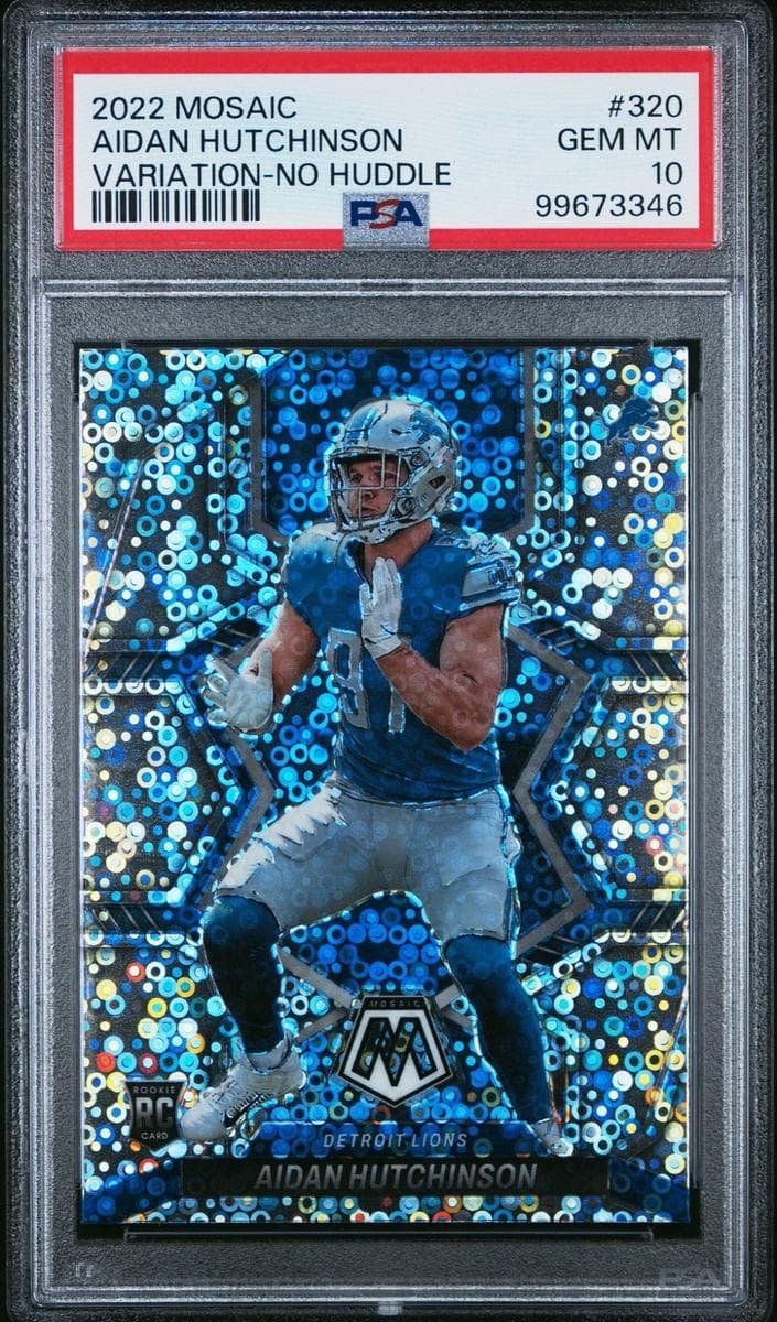 Aidan Hutchinson 2022 panini Panini Mosaic