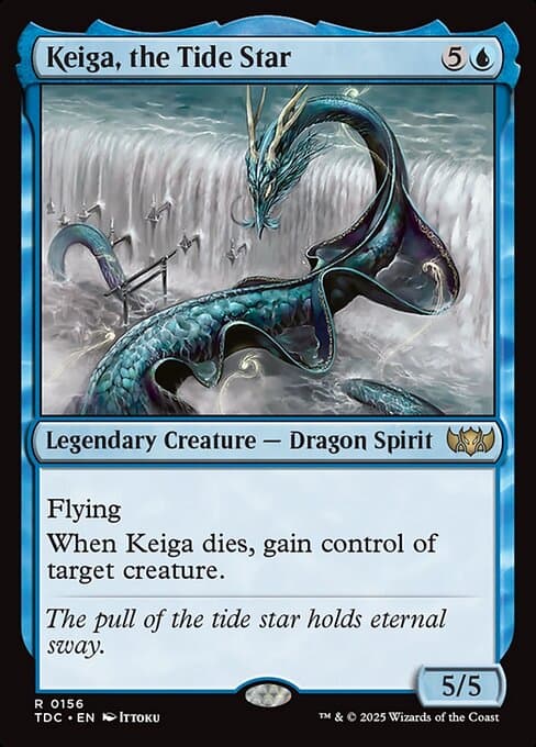 Keiga, the Tide Star 2025 Magic: The Gathering Tarkir: Dragonstorm Commander