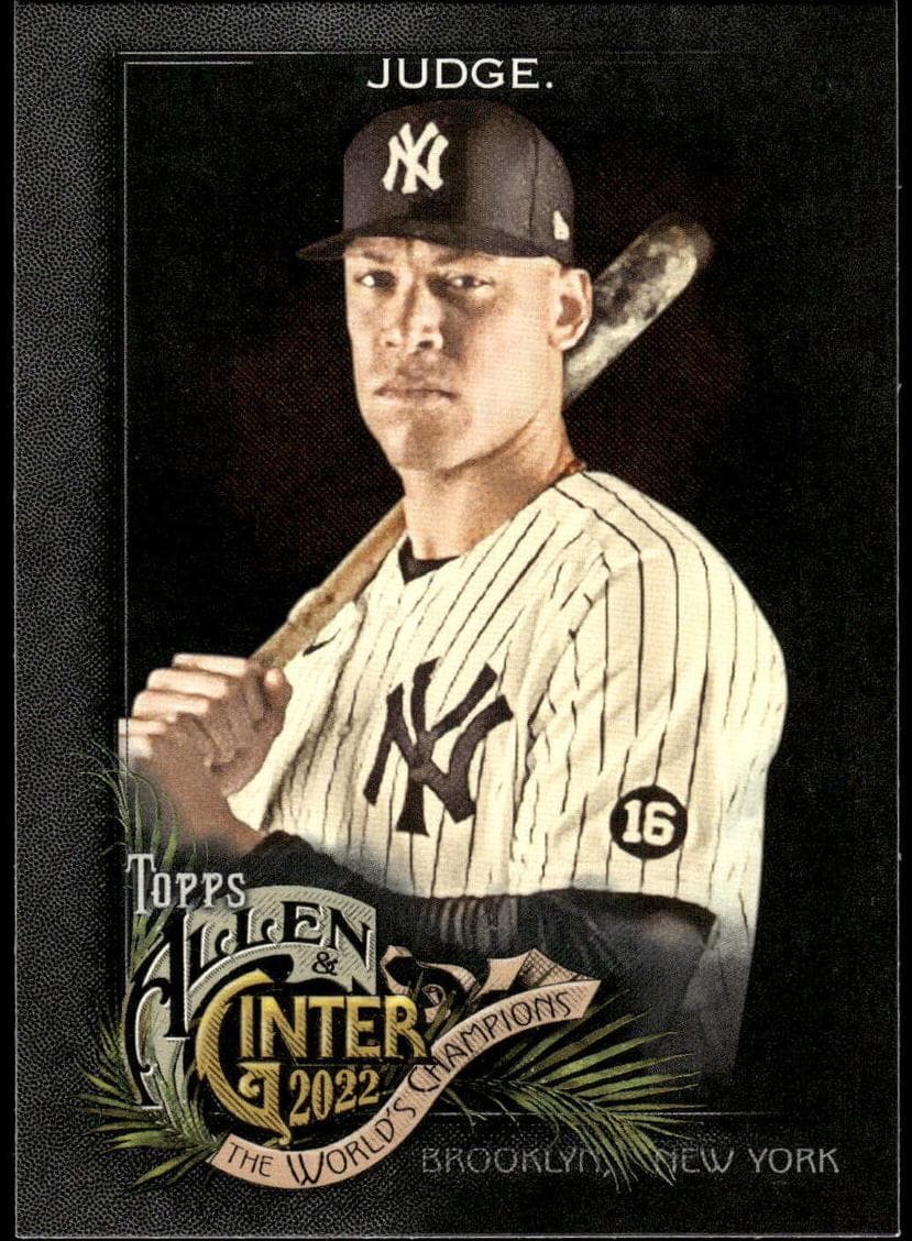 Aaron Judge 2022 topps