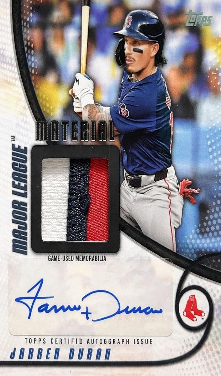 Jarren Duran 2025 topps Topps