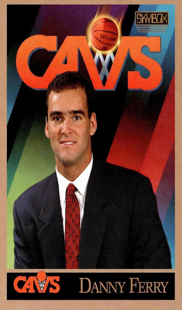 Danny Ferry 1990 fleer SkyBox