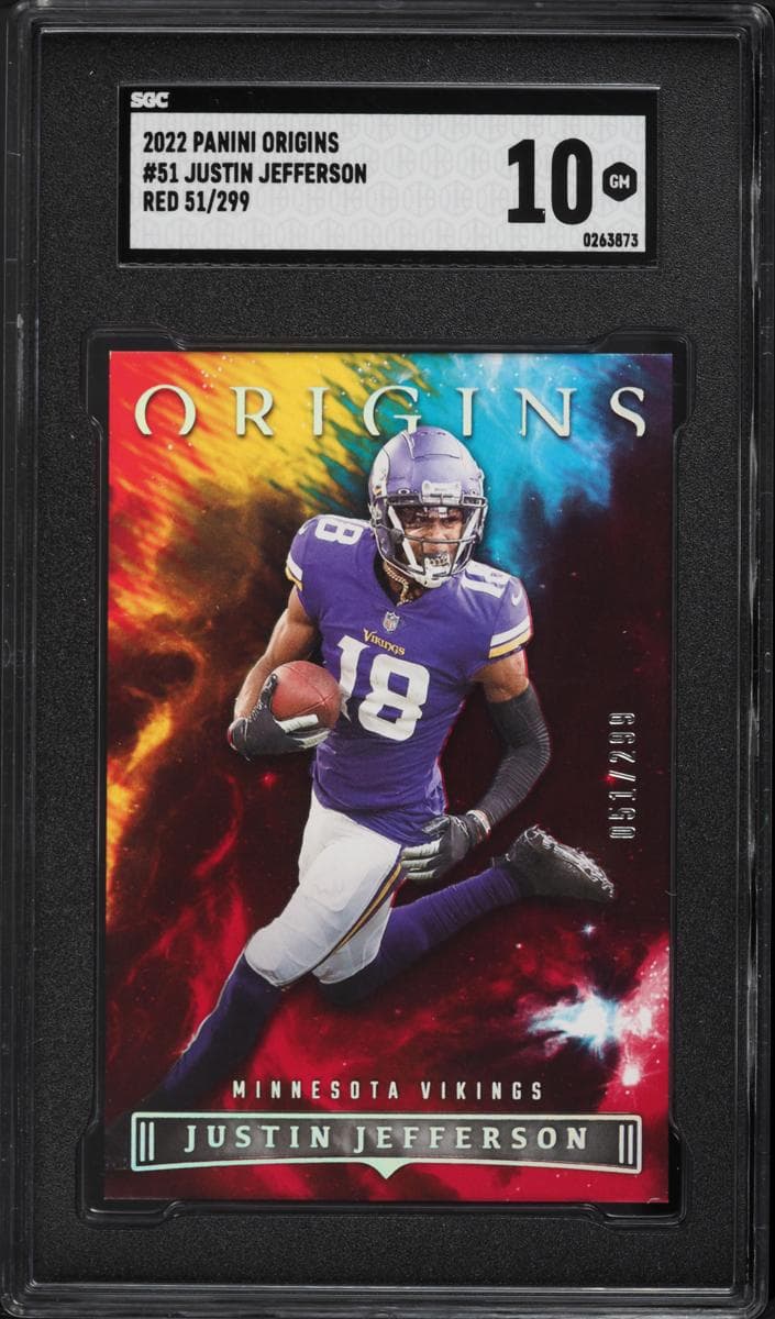 Justin Jefferson 2022 panini Panini Origins