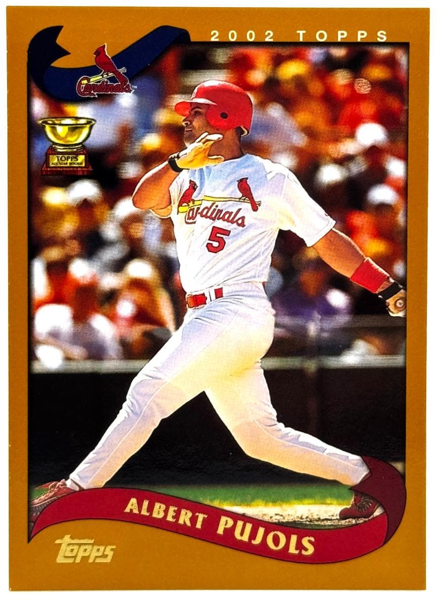 Albert Pujols 2002 topps Topps