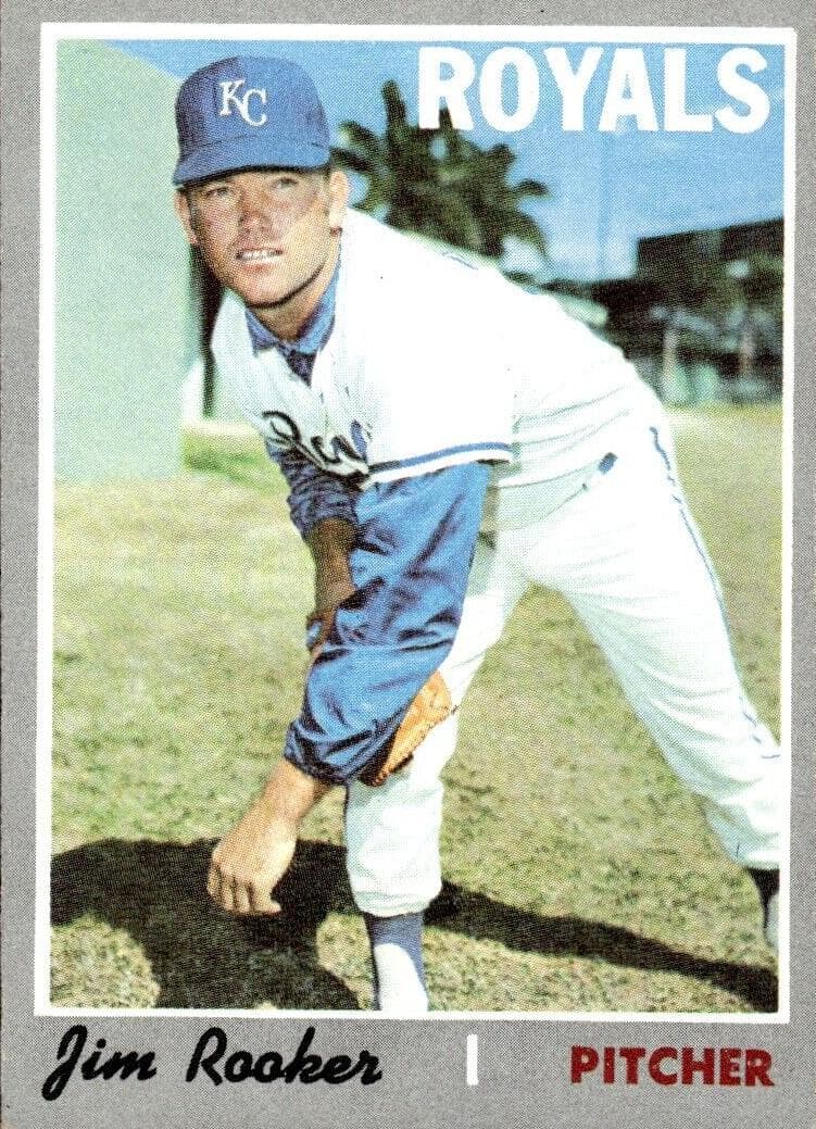 Jim Rooker 1970 topps Topps