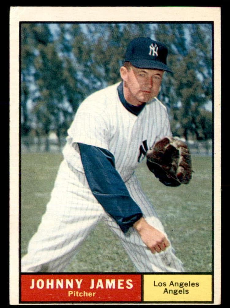 Johnny James 1961 topps Topps