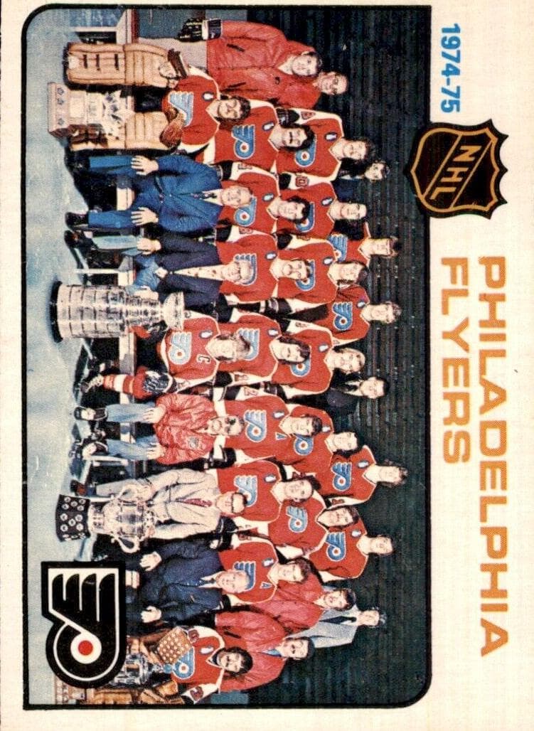Philadelphia Flyers 1975 topps Topps