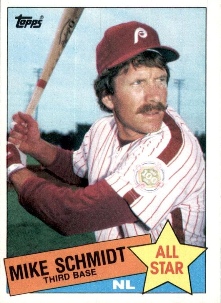 Mike Schmidt 1985 topps Topps