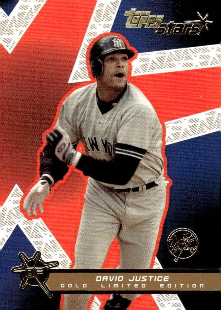 David Justice 2001 topps Topps Stars