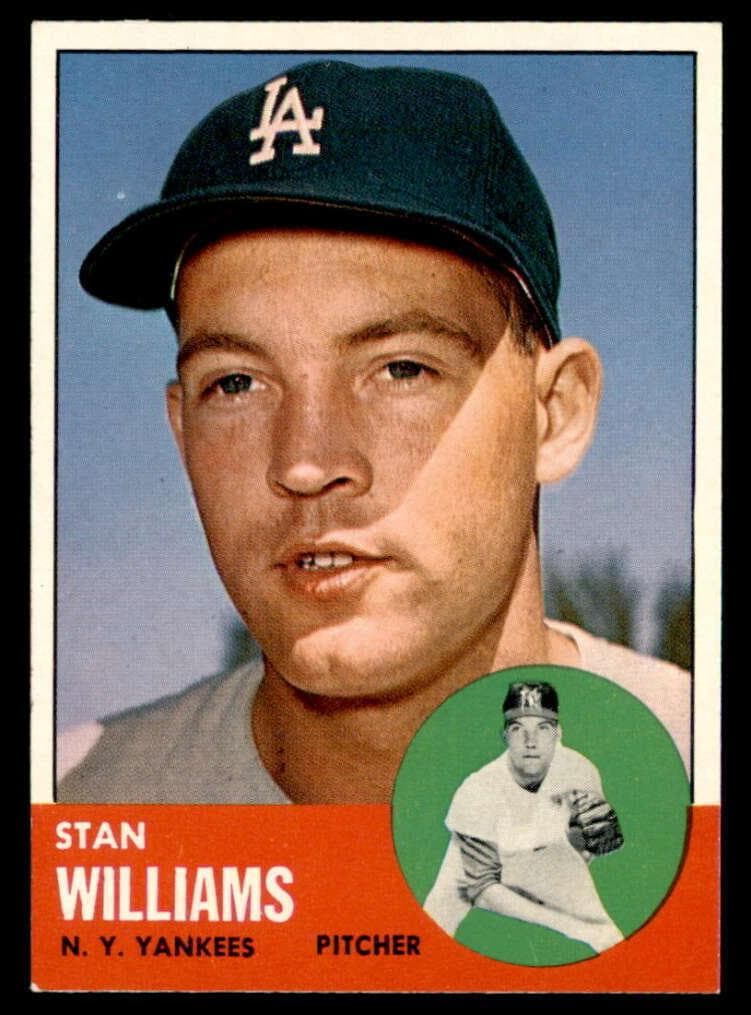 Stan Williams 1963 topps Topps