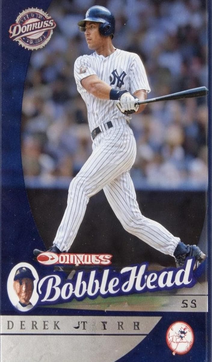 Derek Jeter 2001 panini Donruss Class of 2001