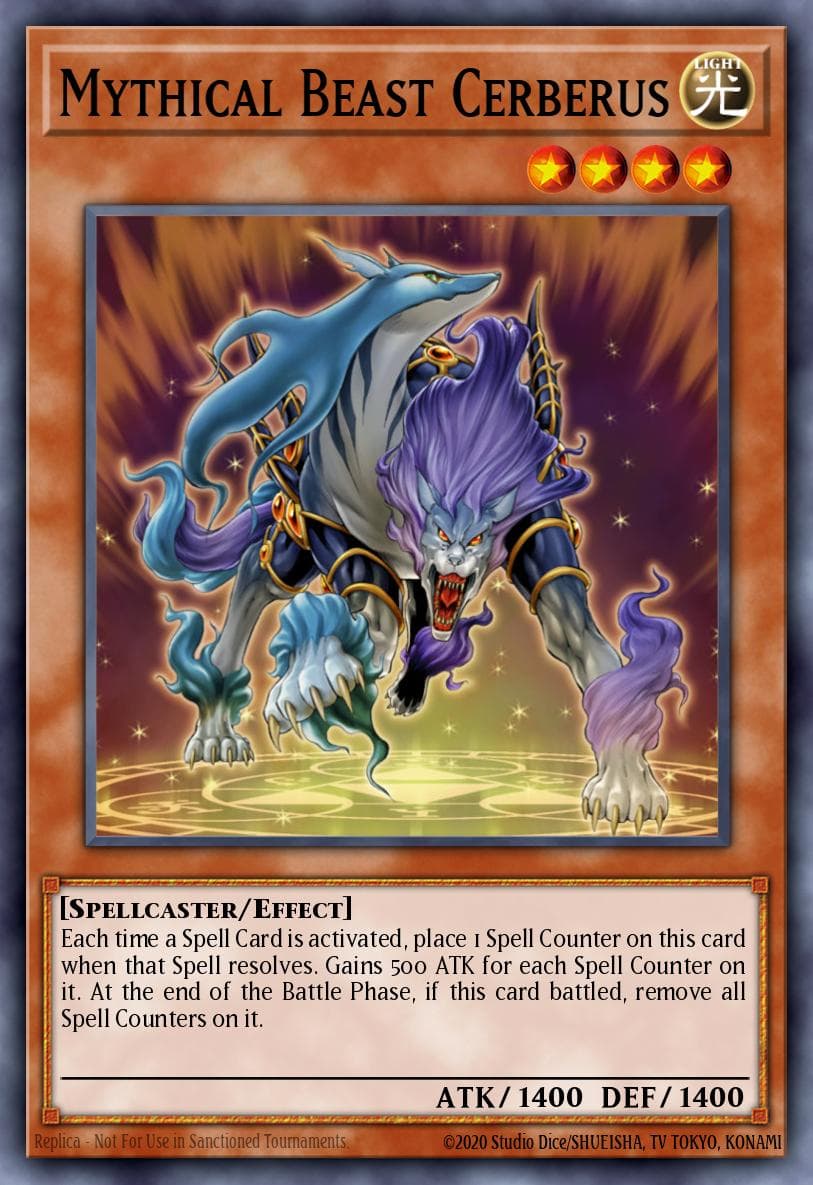 Mythical Beast Cerberus #SD6-EN002