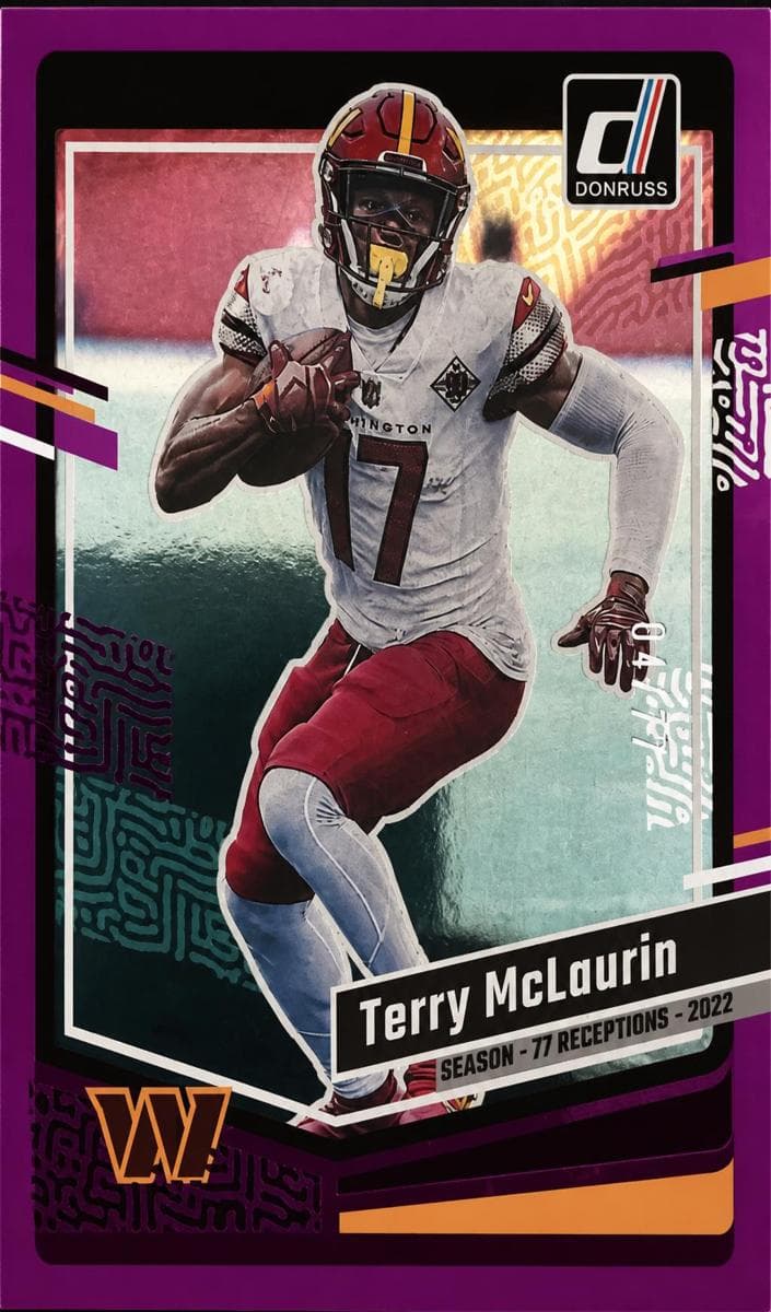 Terry McLaurin 2023 panini Panini Donruss