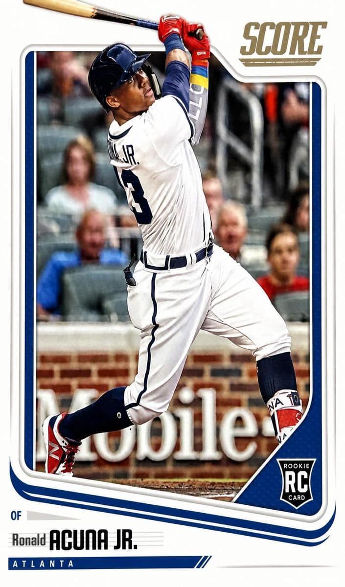 Ronald Acuna Jr. 2018 panini Panini Chronicles