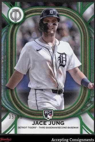 Jace Jung 2025 topps Topps Tribute