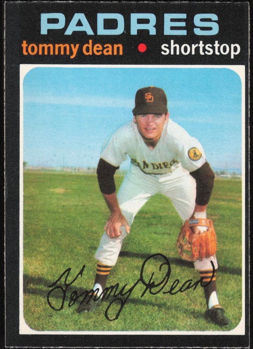 Tommy Dean 1971 topps O-Pee-Chee