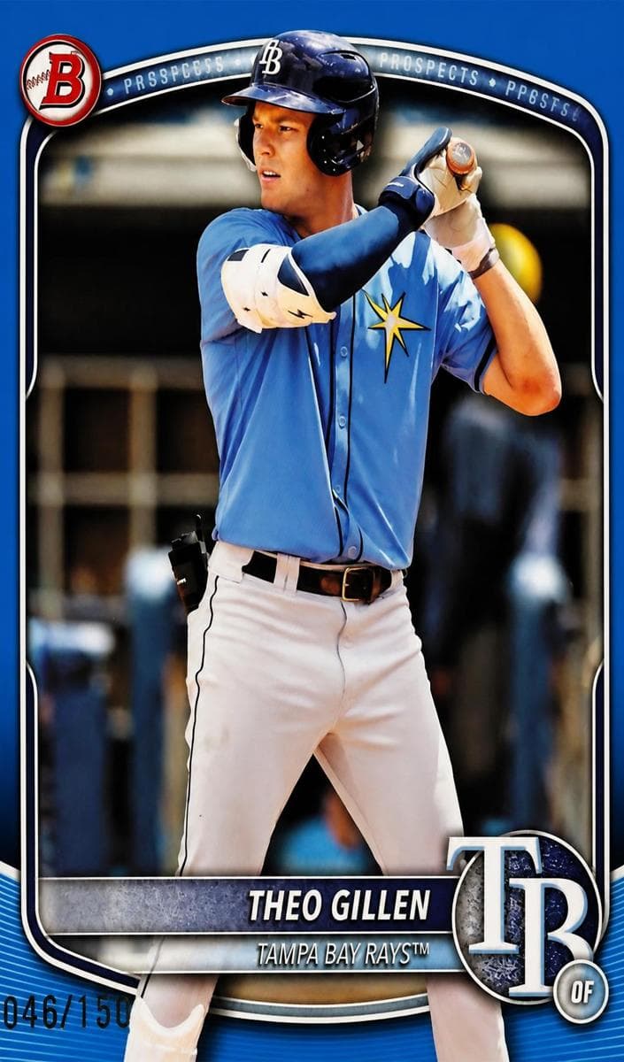 Theo Gillen 2025 bowman Bowman Draft