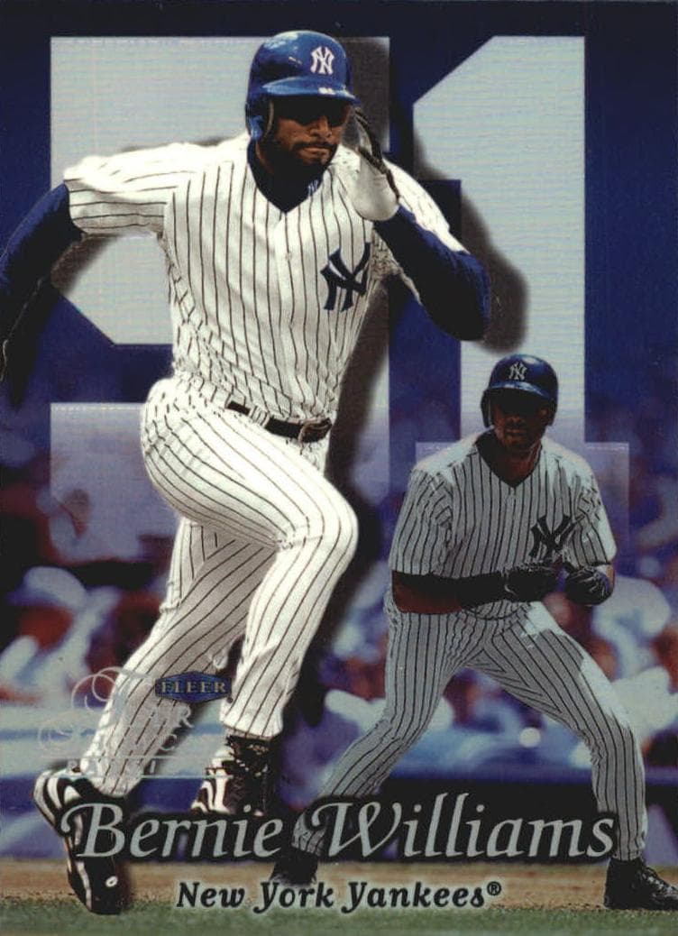 Bernie Williams 1999 unknown Flair Showcase