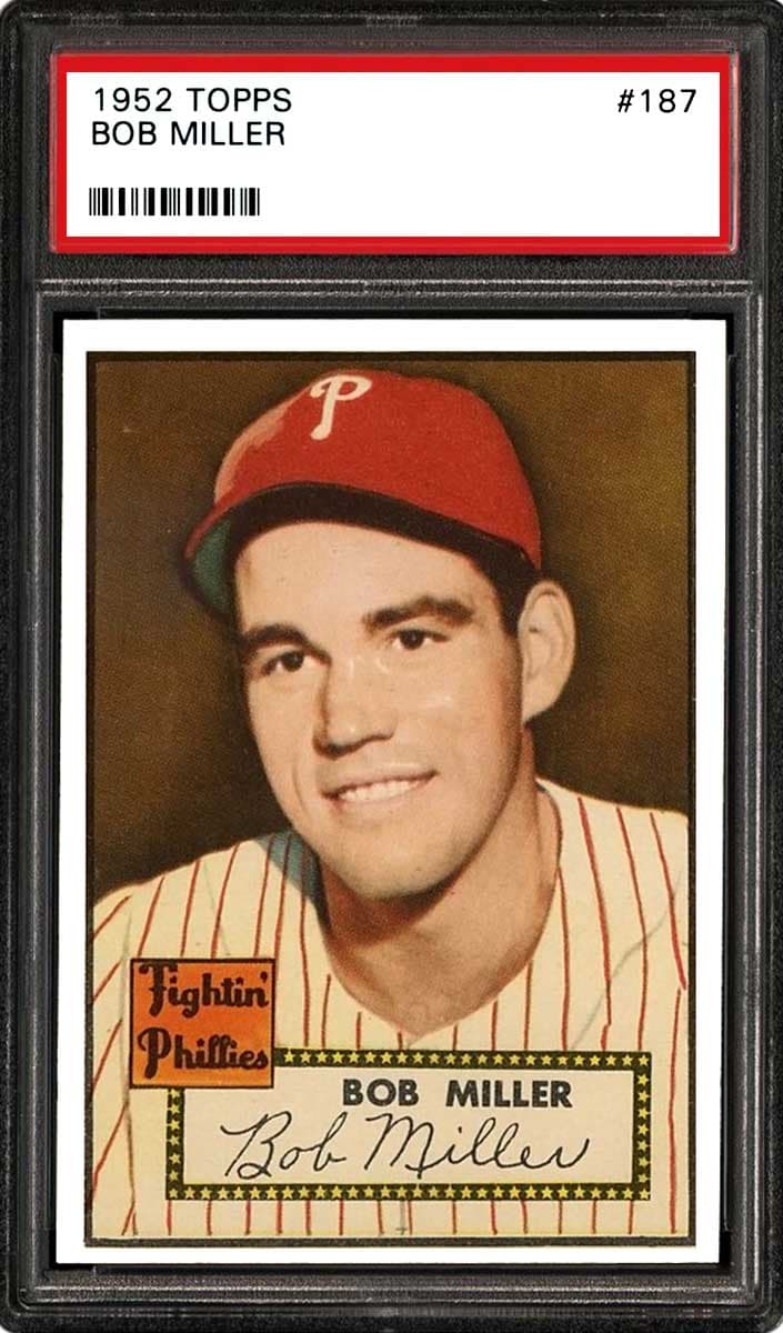 Bob Miller 1952 topps Topps