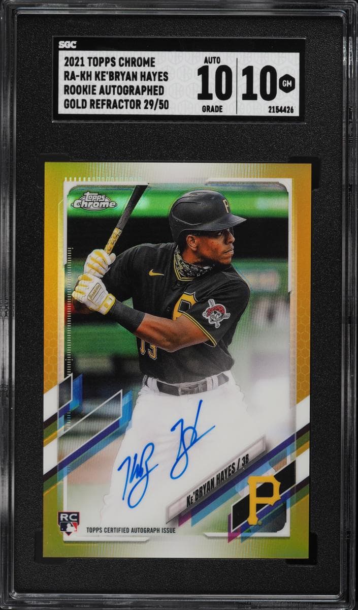 Ke'Bryan Hayes 2021 topps Topps Chrome