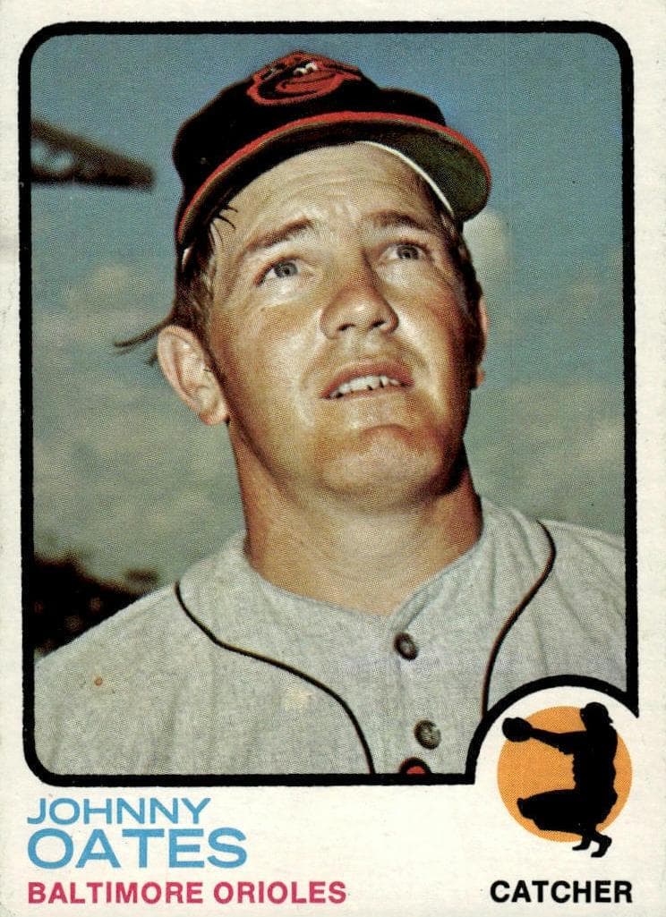 Johnny Oates 1973 topps