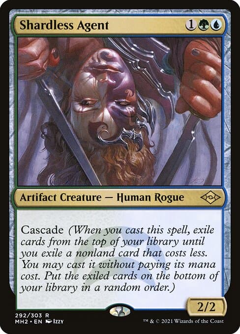Shardless Agent 2021 Magic: The Gathering Modern Horizons 2 Extended Art