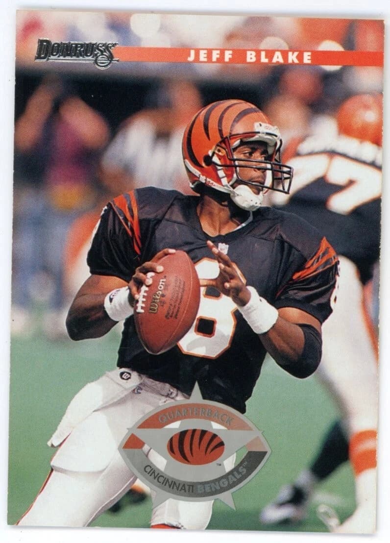 Jeff Blake trading card