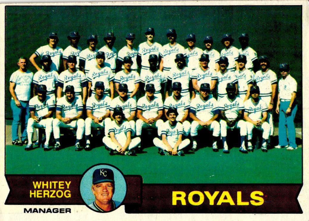 Kansas City Royals / Whitey Herzog #451