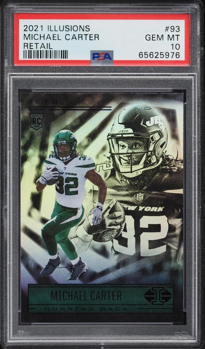 Curtis Martin / Michael Carter 2021 panini