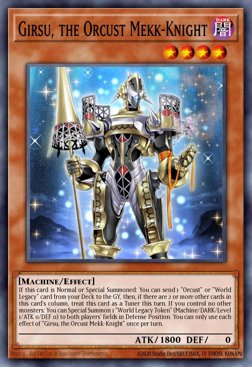 Girsu, the Orcust Mekk-Knight #ETCO-EN024