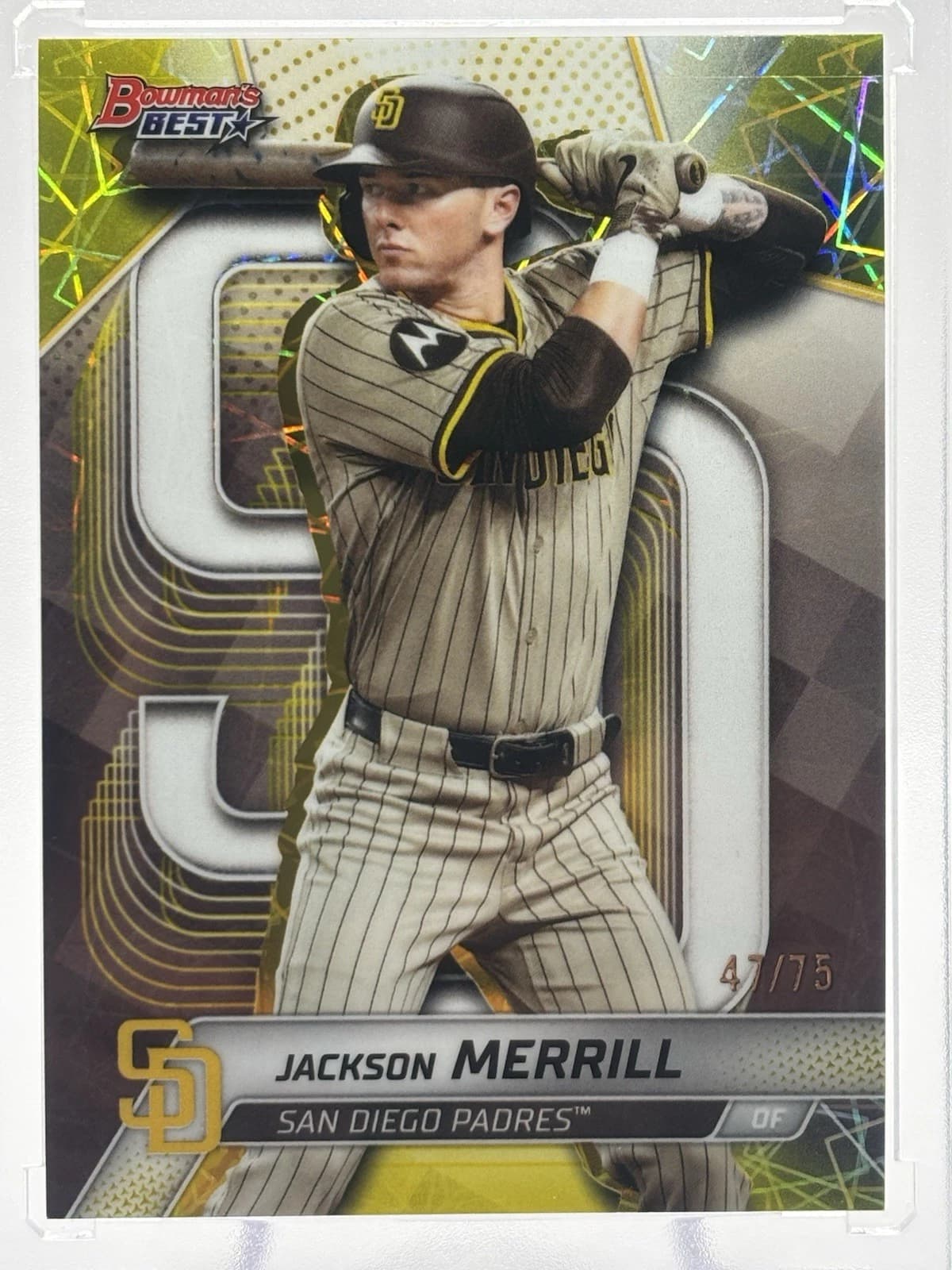 Jackson Merrill 2025 bowman Bowman Best