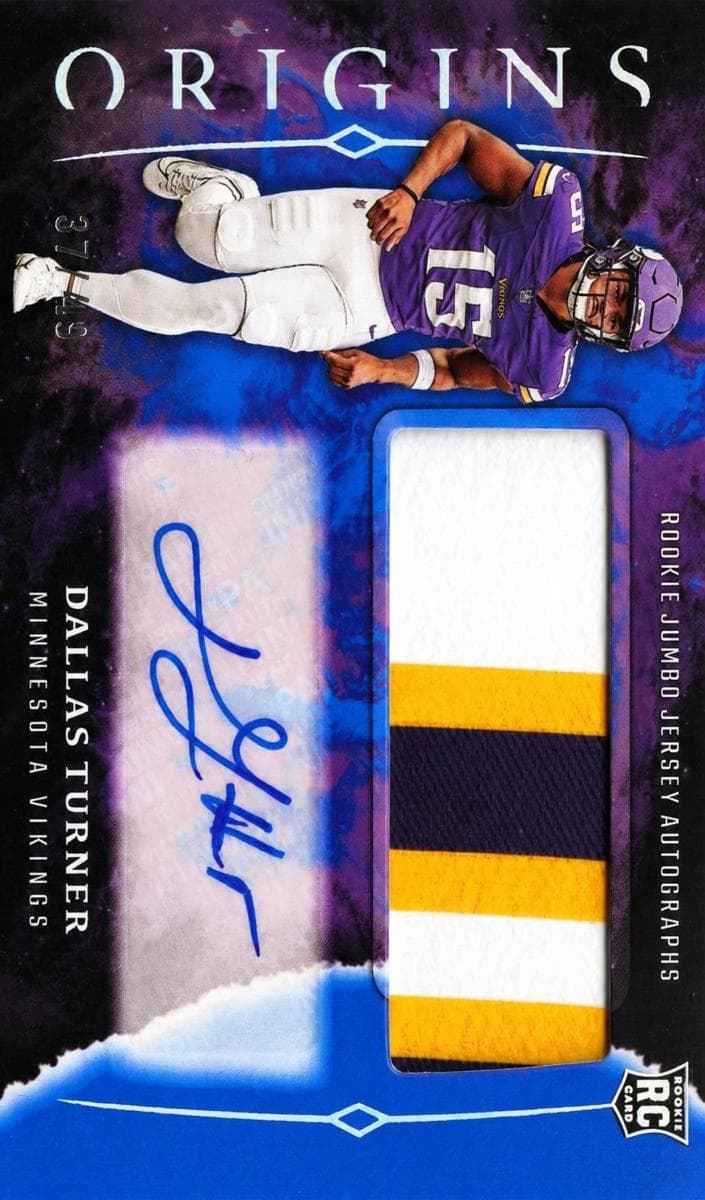 Dallas Turner 2024 panini Panini Origins