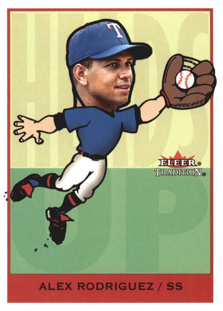Alex Rodriguez 2002 fleer Fleer Tradition