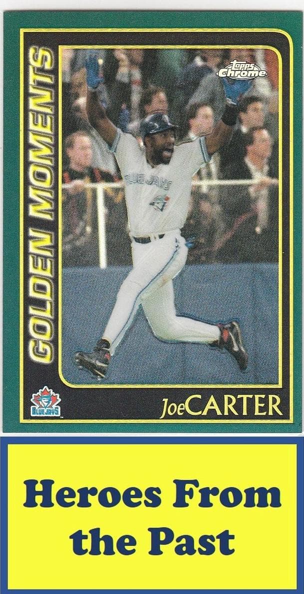 Joe Carter 2001 topps Topps Chrome